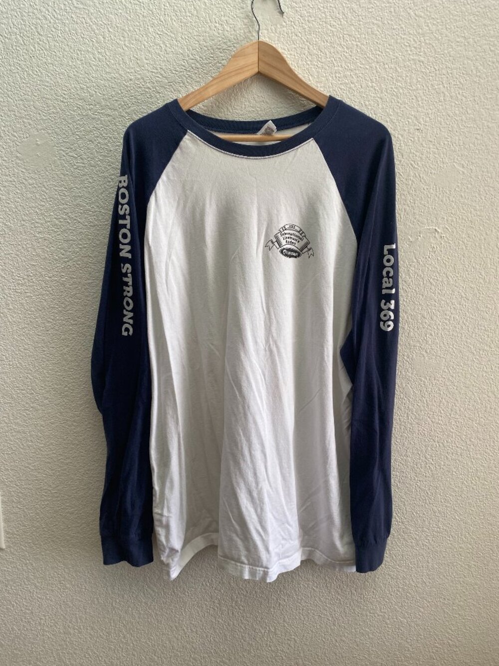 2013 International Lineman's Rodeo Boston Strong Local 369 Long Sleeve Shirt 2XL